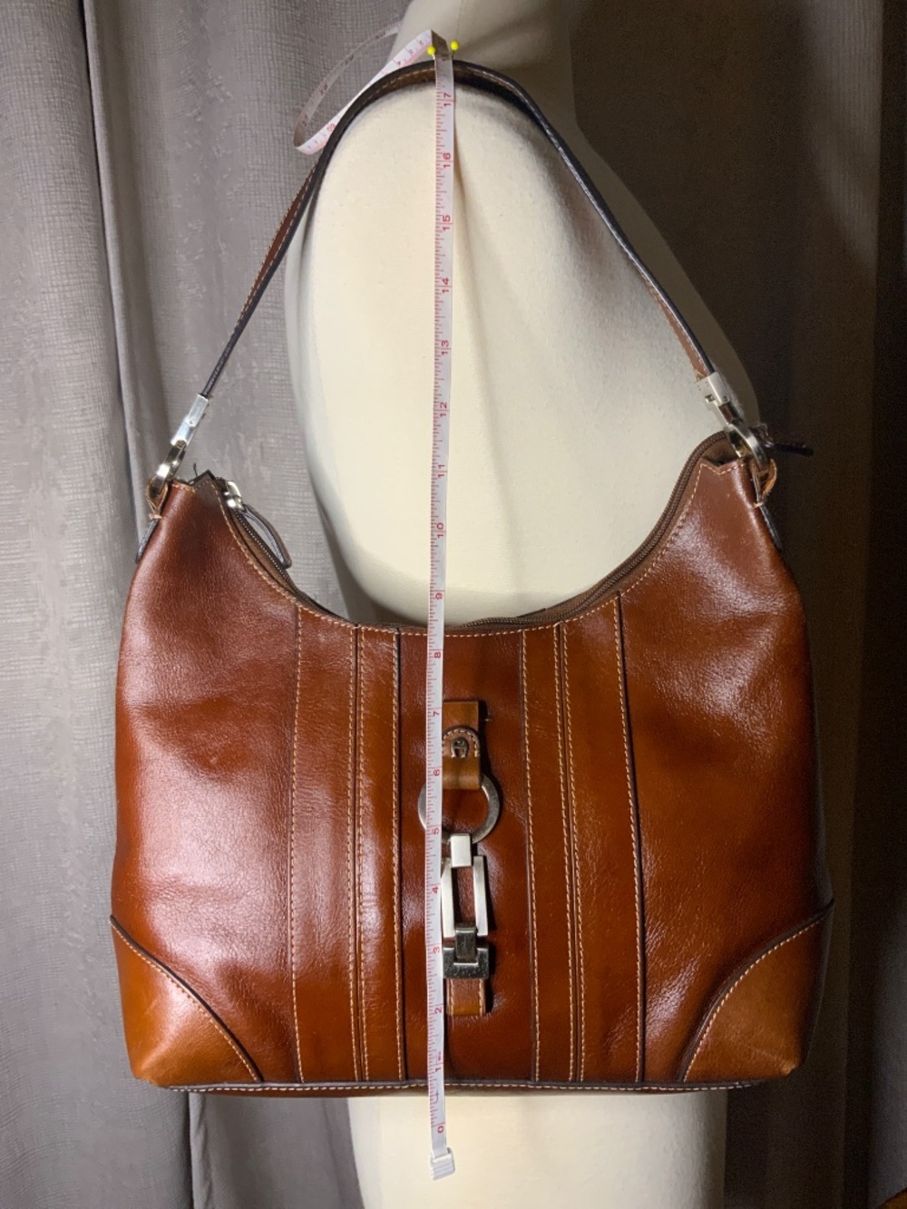 Etienne Aigner Hand-Made Leather Handbag - Picture 8 of 10
